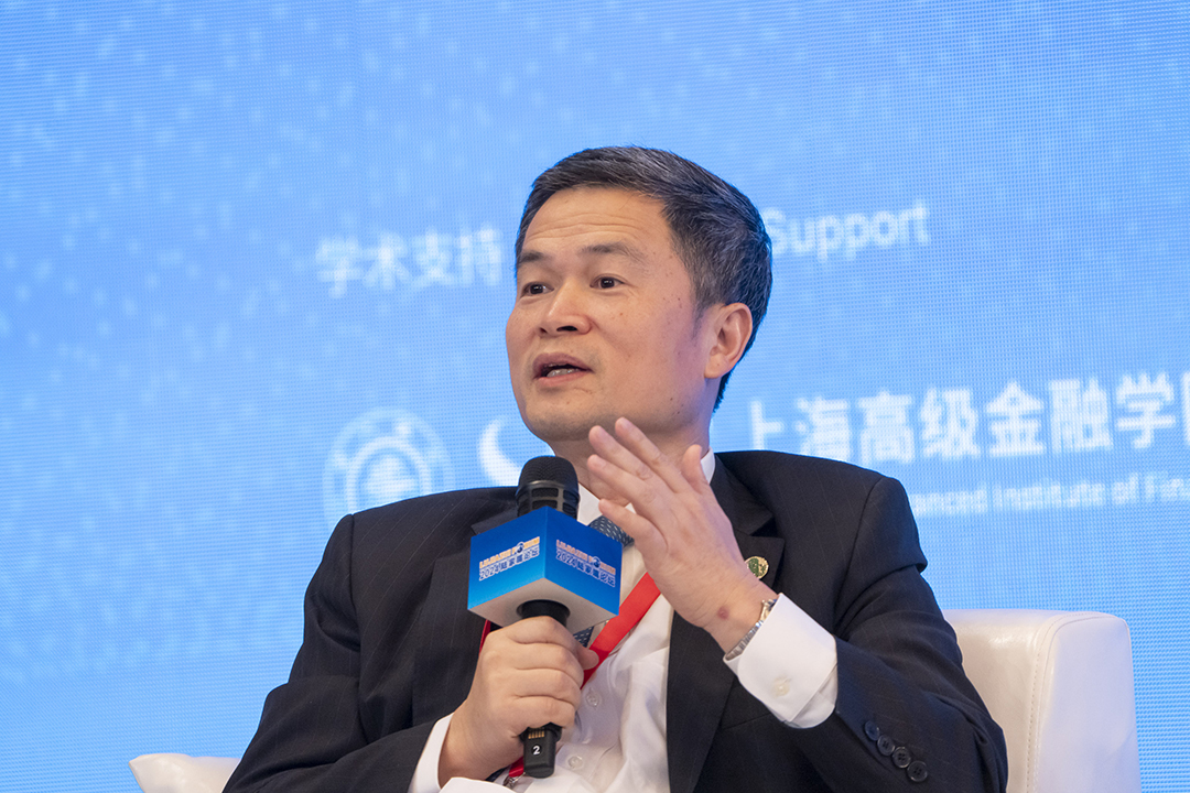 Fang Xinghai, vice chairman of the China Securities Regulatory Commission, at the Lujiazui Forum in Shanghai on June 19. Photo: VCG